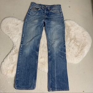 Vintage 1981 Levi’s 517 Denim Orange & paper tag